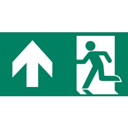 Akcesoria montażowe - strzałka w górę L człowiek P AAE100 do lampy ewakuacyjnej awaryjnej *